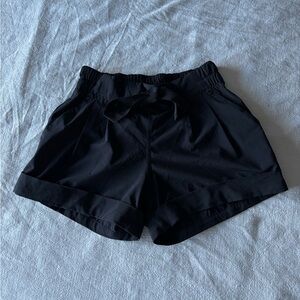 lululemon athletica Black High Waist Women's Shorts